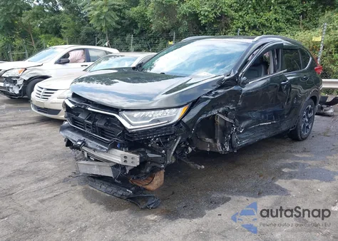 2018 Honda Cr-V Touring из США, поврежденный, VIN 7FARW2H98JE038202